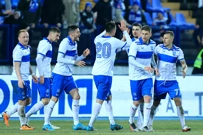Slavlje Osijeka nakon gola Dinamu, Foto: Davor Javorovic/PIXSELL