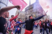 Hrvatski navijači u Beču, Foto: Igor Soban /PIXSELL