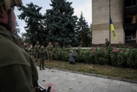 Ukrajinska zastava vijori se iznad Izjuma, Foto: Gleb Garanich/Reuters