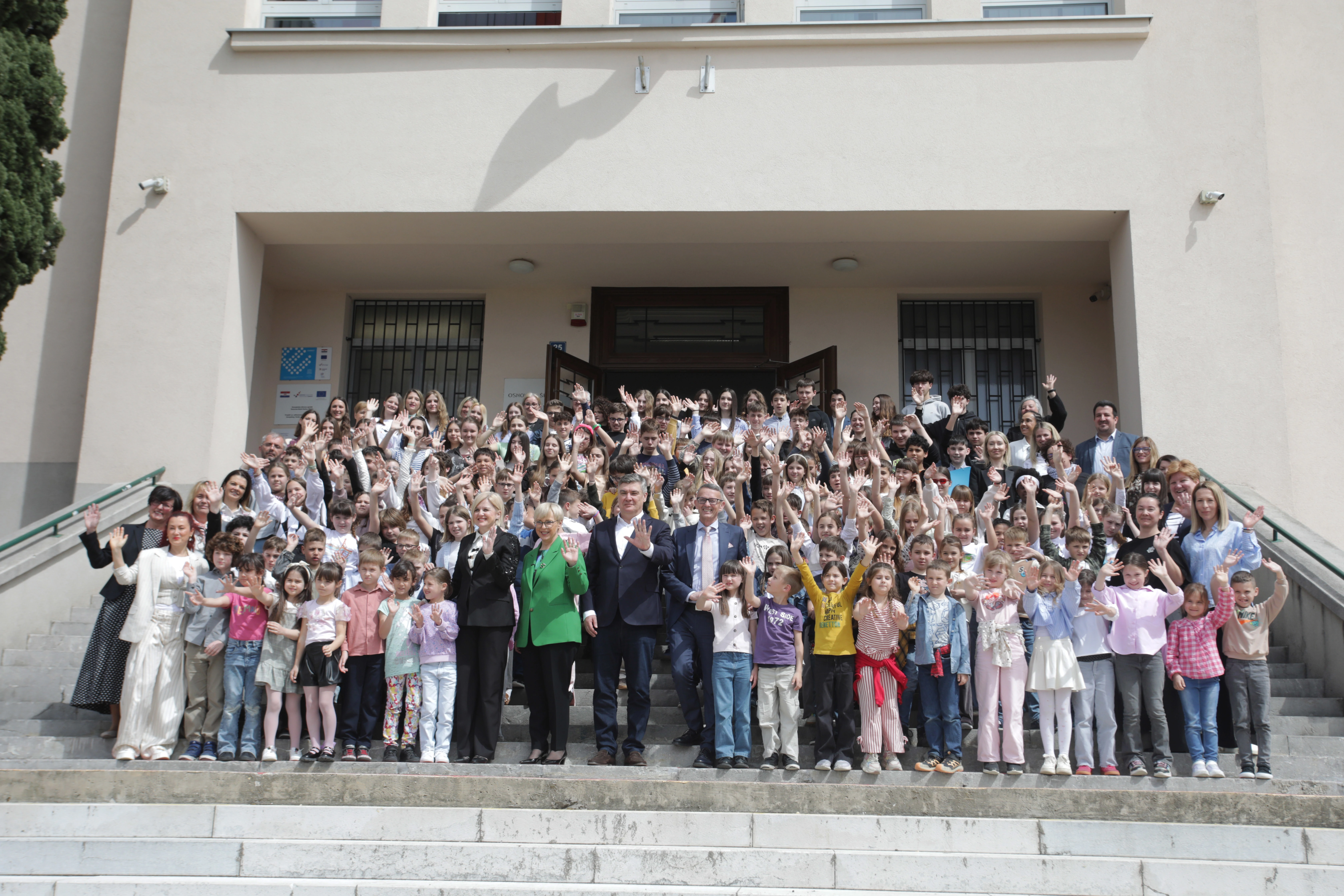 Susret u Rijeci: Nataša Pirc Musar i Zoran Milanović u školi Pećine