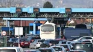 A border crossing in Croatia 