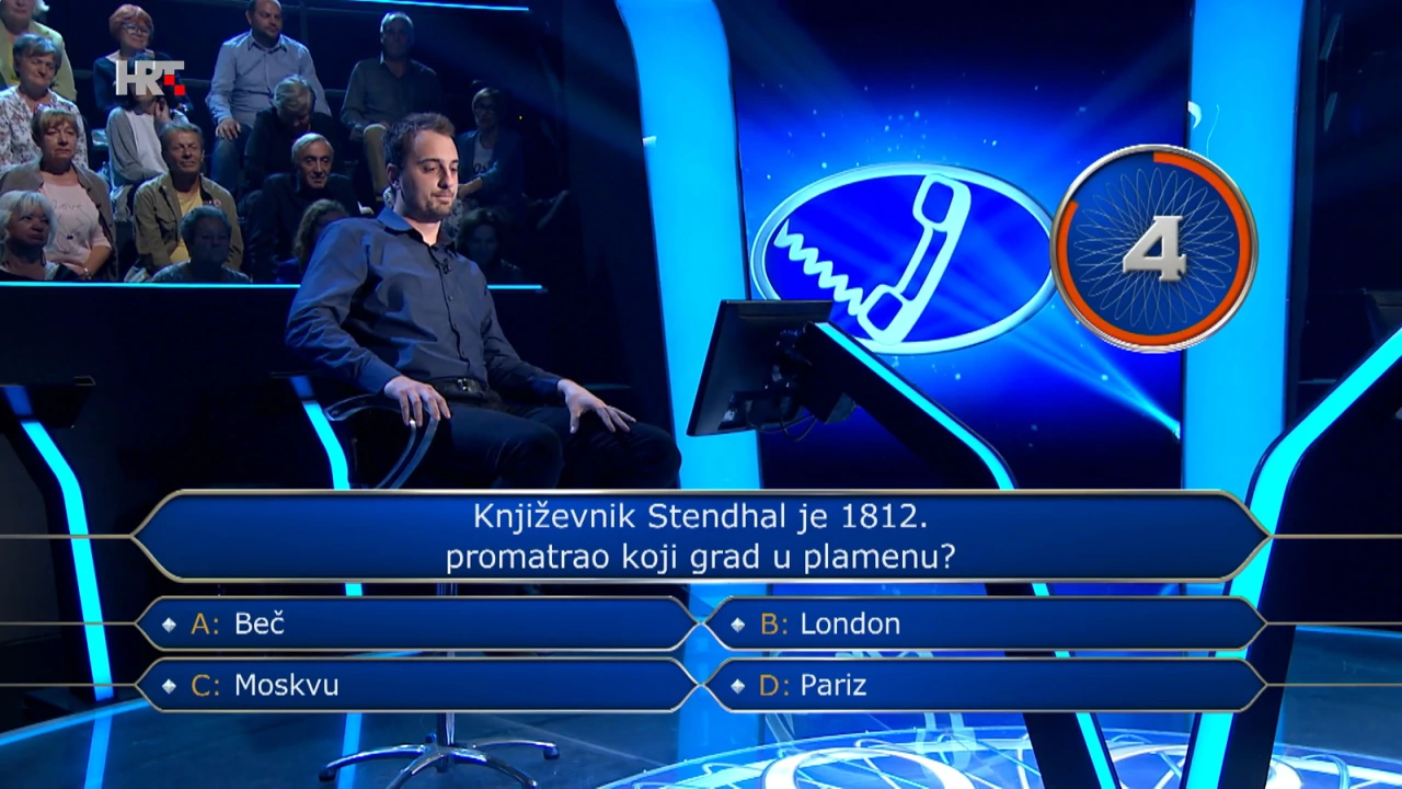 Luka Stefanović , Foto: Tko želi biti milijunaš?/HRT