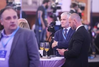 Doček izbornih rezultata u stožeru HDZ-a i partnera , Foto: Slavko Midzor/Pixsell