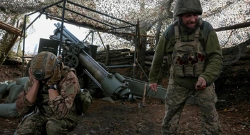 Ukrajinski vojnici na bojišnici, arhivska fotografija