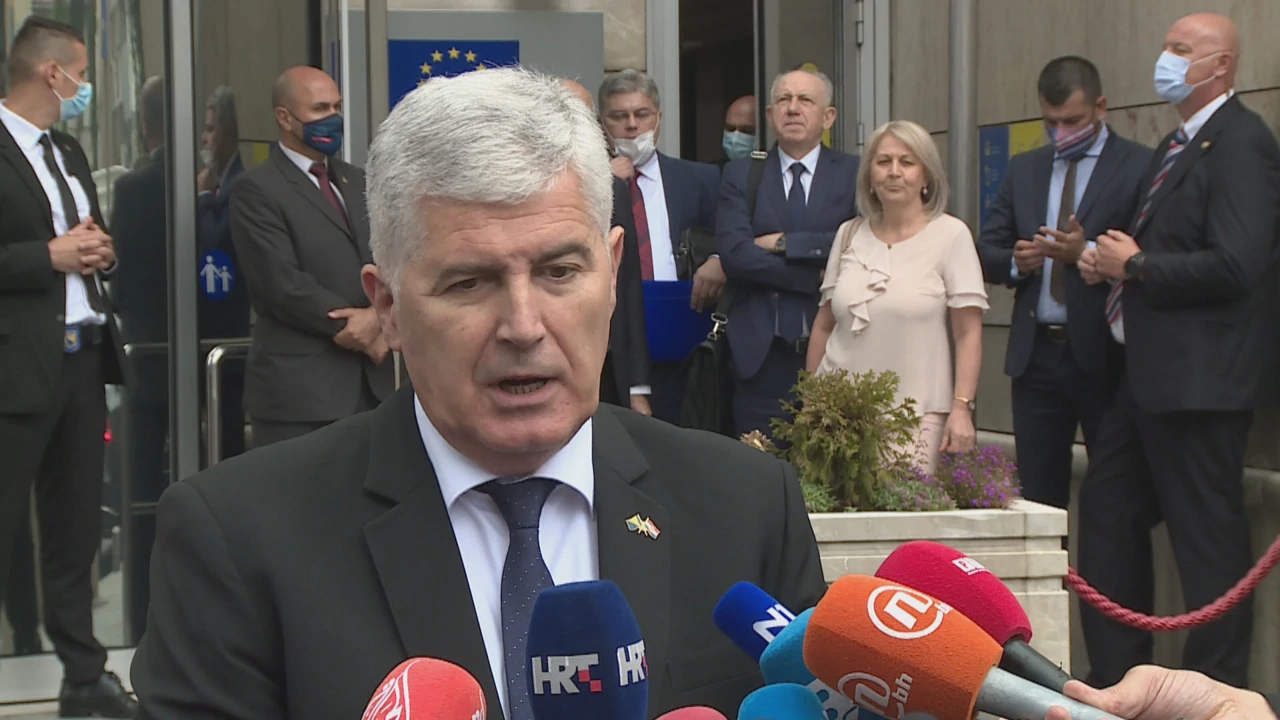 Dragan Čović, predsjednik HDZ-a BiH, Foto: Dnevnik//HTV/HRT