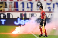 Detalj s utakmice Hajduk - Osijek, Foto: Ante Cizmic/CROPIX