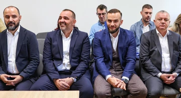 Optuženici u sudnici