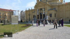 "Umjetnost ispred Umjetničkog paviljona" , Foto: Vijesti iz kulture/HRT