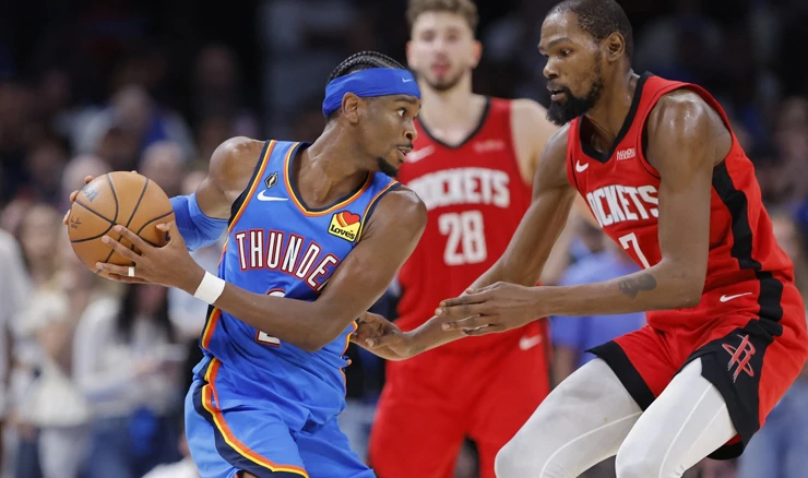 Shai Gilgeous-Alexander i Kevin Durant