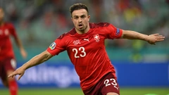 Švicarska - Turska. Xherdan Shaqiri