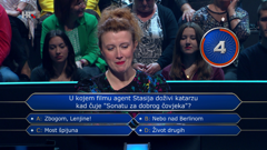 Martina Petranović, Foto: Tko želi biti milijunaš?/HRT