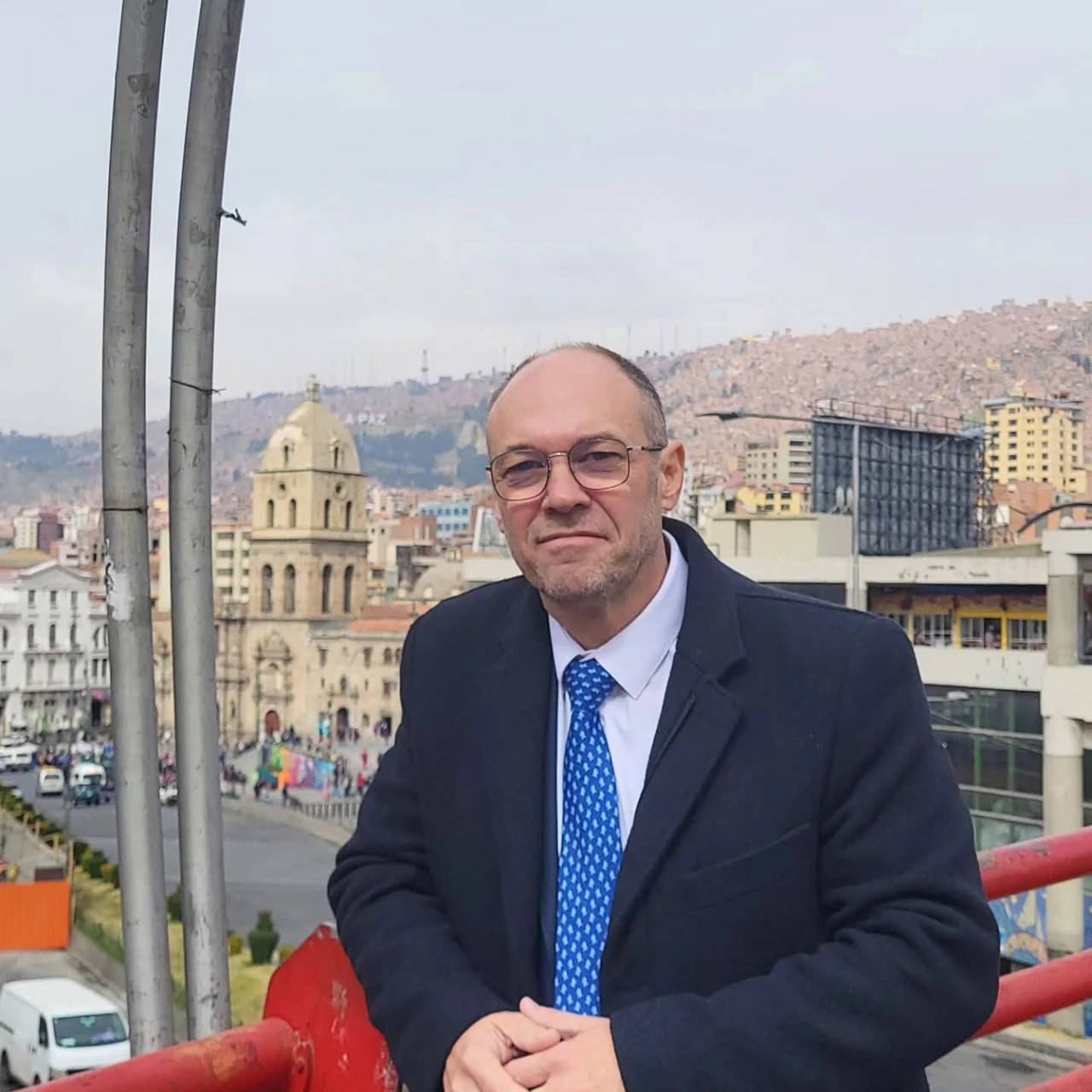 Davor Ivo Stier en La Paz, Foto: Comunidad Croata de La Paz/-