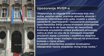 Iz priopćenja MVEP-a
