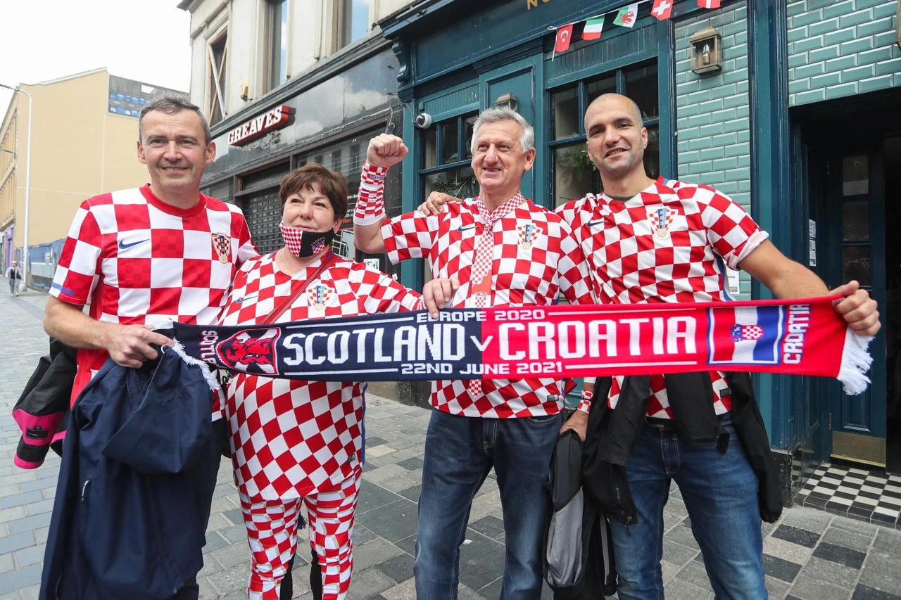 Navijači na ulicama Glasgowa