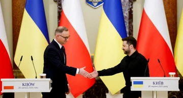 Andrzej Duda i Volodimir Zelenski