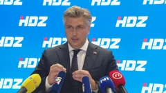 Predsjednik Vlade i predsjednik HDZ-a Andrej Plenković