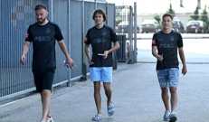 Josip Drmić, Robert Ljubičić i Lukas Kačavenda, Foto: Marko Lukunić/PIXSELL