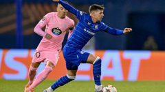 Miha Zajc u utakmici protiv Celte