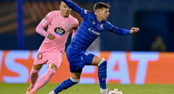 Miha Zajc u utakmici protiv Celte