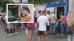 Turisti u Crikvenici nezadovoljni brzim testiranjem - čeka se satima