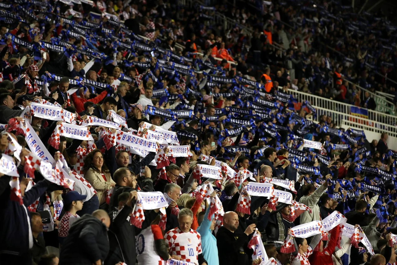 Hrvatska - Wales, Foto:  Matija Habljak /PIXSELL
