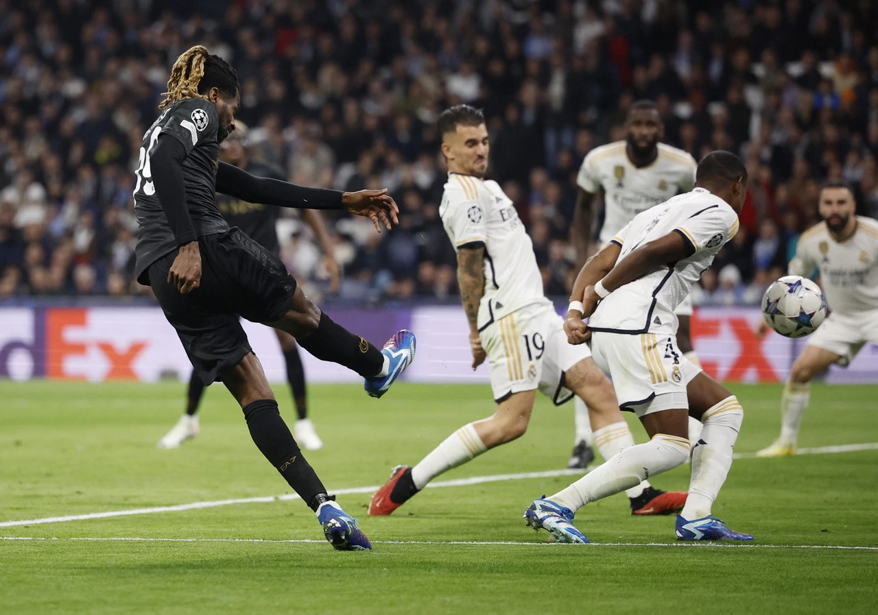 Anguissa zabija Realu, Foto: Juan Medina/REUTERS