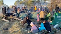 Migranti na poljsko-bjeloruskoj granici