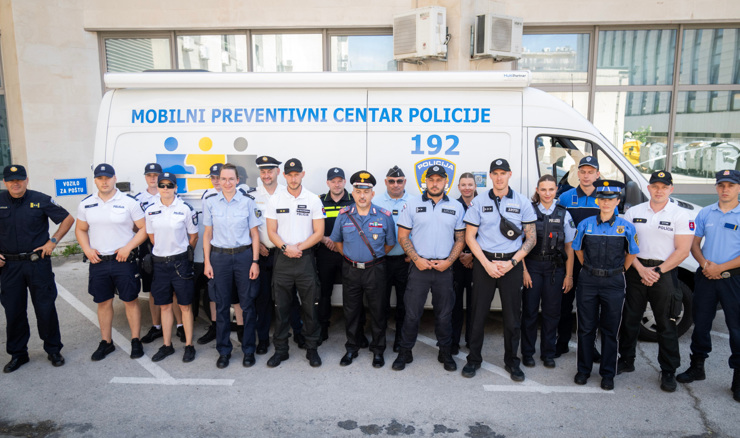 U Split stigli policajci iz devet država u projektu Sigurna turistička destinacija