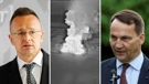 Szijjarto / Sikorski / Ukrajinski napad