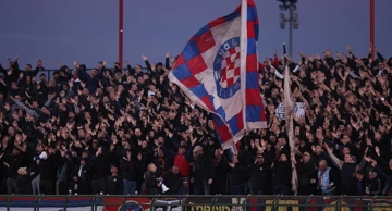 Navijači Hajduka u Velikoj Gorici