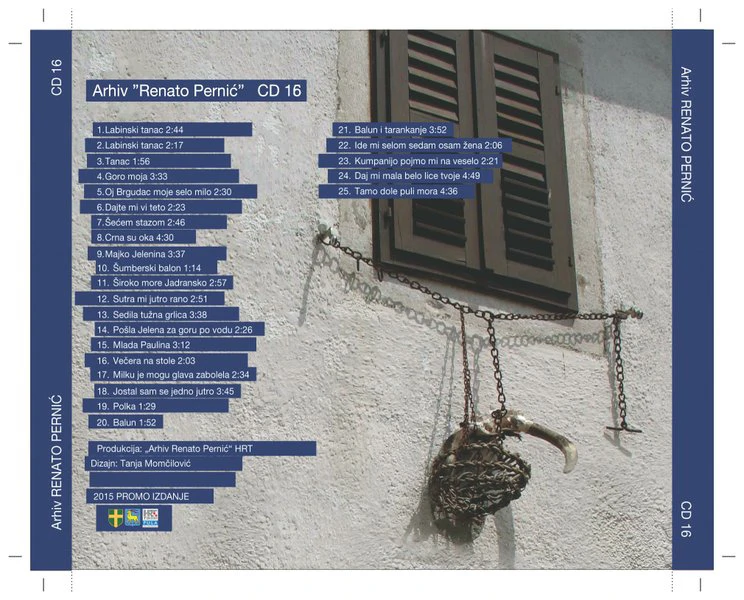 Arhiv Renato Pernić CD16 - izdanje 2015., Foto: -/-