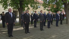 Jandroković s izaslanstvom Sabora, Foto: HTV/HRT