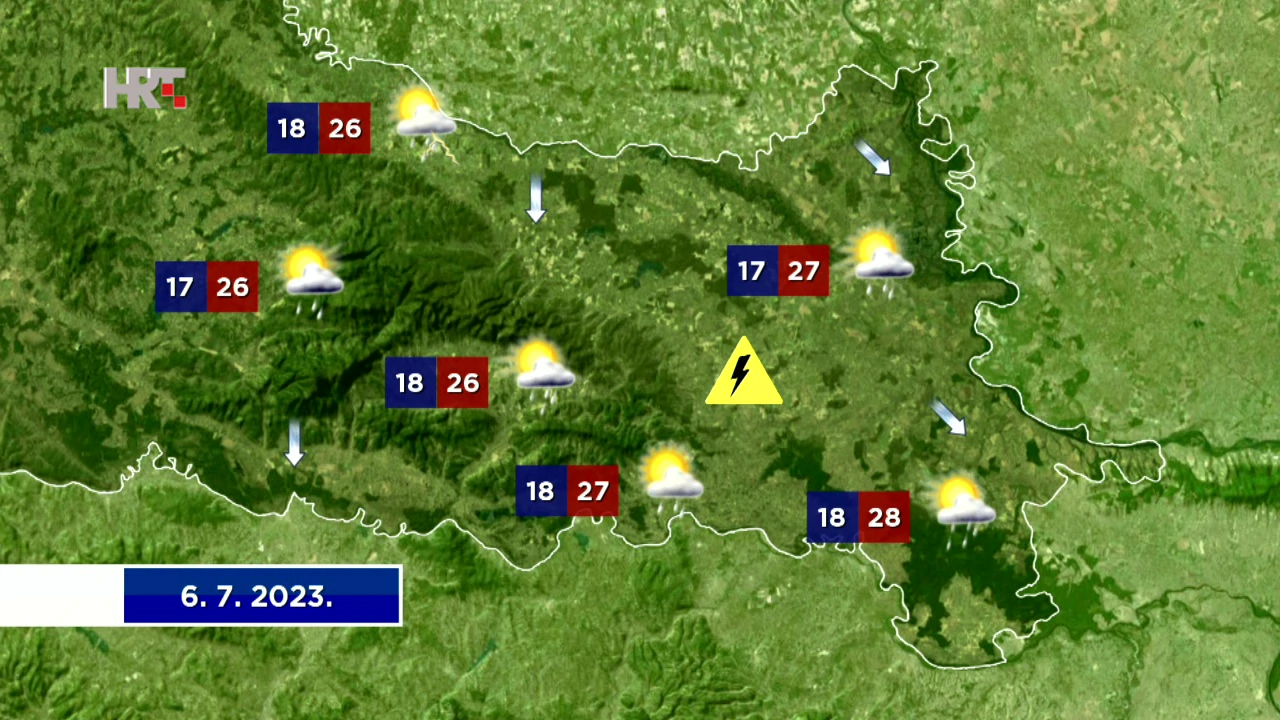 emisija "Vrijeme", Foto: HTV/HRT