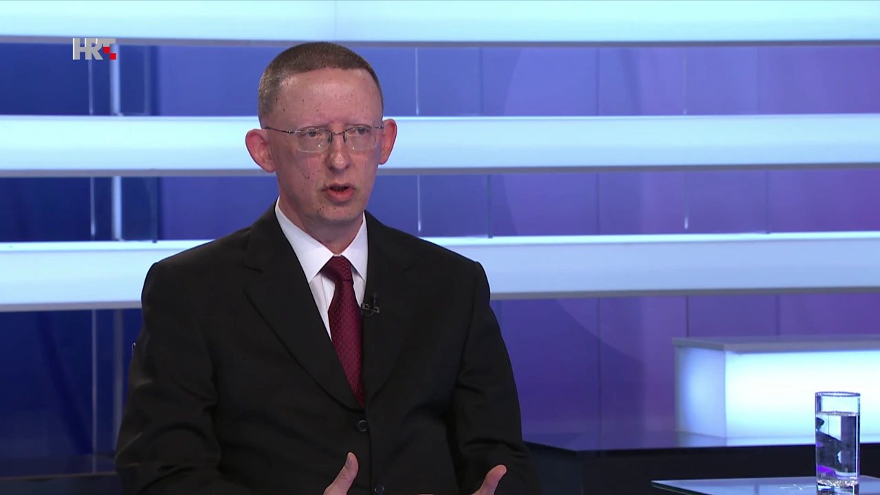 Marin Mrčela, zamjenik predsjednika Vrhovnog suda, Foto: HTV/HRT