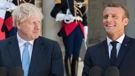 Boris Johnson i Emmanuel Macron