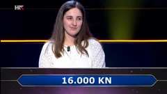 Dorotea Klara Vinski , Foto: Tko želi biti milijunaš?/HRT