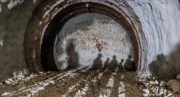 Radovi u tunelu, arhivska fotografija