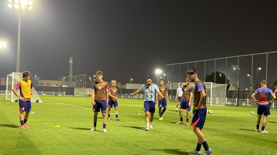 Trening reprezentacija do 17 godina u Kataru