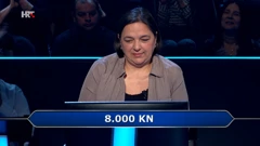 Silvana Jelčić  , Foto: Tko želi biti milijunaš?/HRT