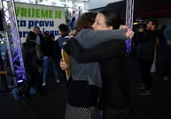 Atmosfera u stožeru Tomislava Tomaševića , Foto: Marko Lukunic/PIXSELL