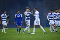 Slavlje igrača Osijeka , Foto: Goran Mehkek  /CROPIX