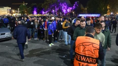Navijači uoči utakmice Dinamo - Salzburg, Foto: Sanjin Strukic/PIXSELL