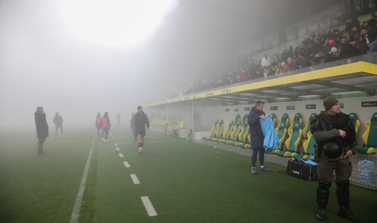 Prekinuta utakmica zbog magle u Puli