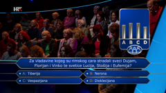 Marina Grgić Eldić, Foto: Tko želi biti milijunaš?/HRT