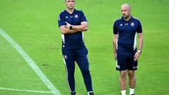 Trening Dinama uoči Sparte