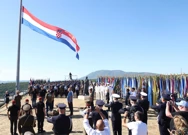 The raising of the Croatian flag over the Knin fortress , Foto: Dusko Jaramaz /Pixsell
