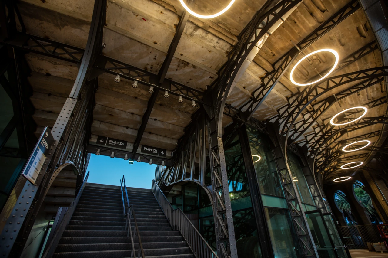 Detalle de la estructura de acero, Foto: fotografia cedida/Walter Debenedetti