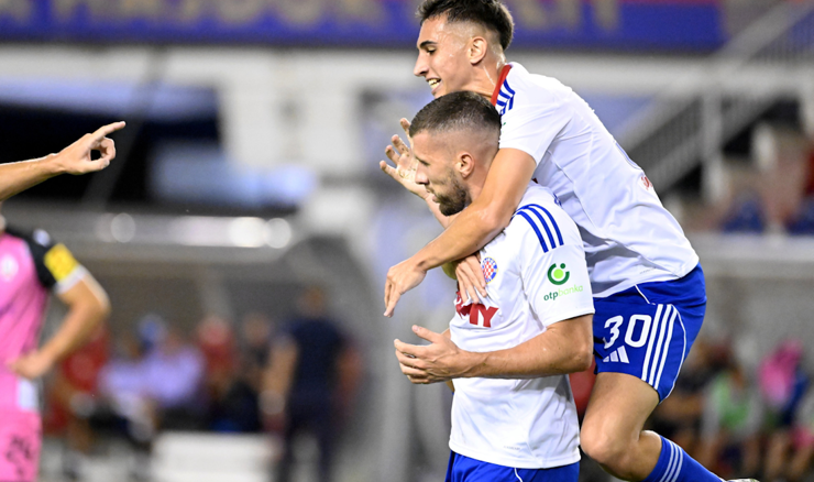 Slavlje Hajduka, Ante Rebić zabio gol