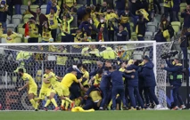 Slavlje Villarreala nakon osvajanja Europske lige, Foto: Kacper Pempel/Pool via REUTERS