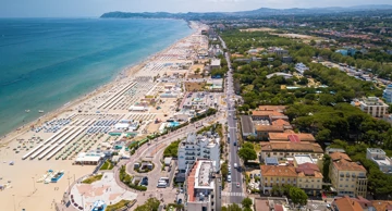 Riccione, obala